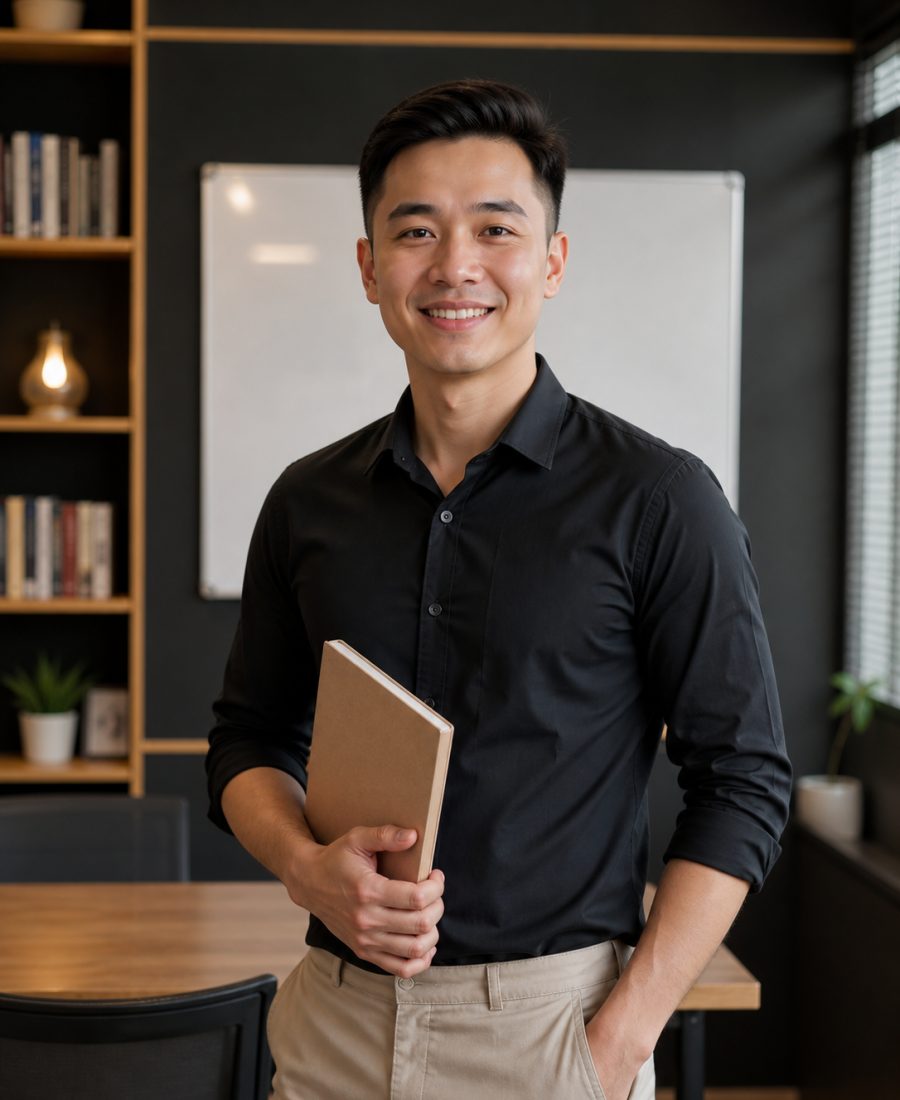 Mr Nha — giáo viên phụ trách